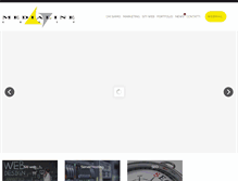 Tablet Screenshot of medialinegroup.com